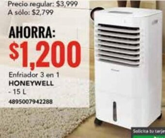 Enfriador 3 en 1 HONEYWELL - 15 L