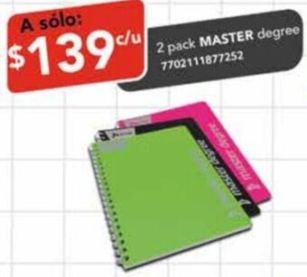 City Club 2 pack MASTER degree 7702111877252 oferta