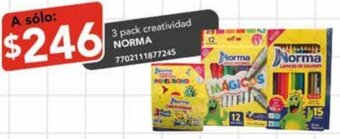 City Club 3 pack creatividad NORMA 7702111877245 oferta