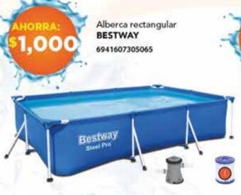 City Club Alberca rectangular BESTWAY oferta