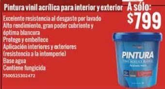 City Club Pintura vinil acrílica para interior y exterior oferta
