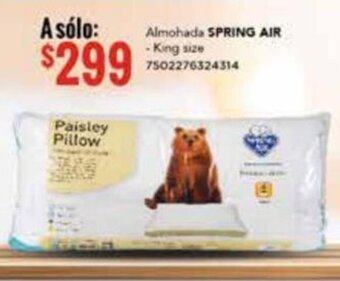 Almohada SPRING AIR -King size 7502276324314