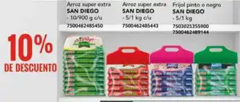 City Club Arroz super extra SAN DIEGO - 10/900 g c/u 7500462485450 oferta