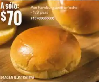 City Club Pan hamburgues brioche -1/8 pzas 245760000000 oferta
