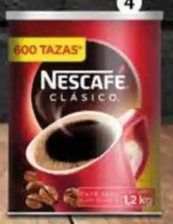 City Club Café soluble clásico NESCAFÉ -1/1.2 kg 7501059284647 oferta