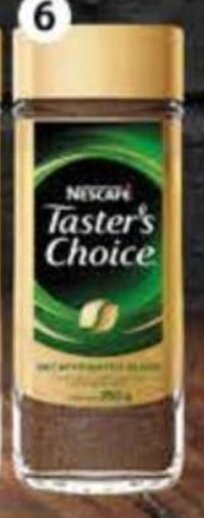 Café descafeinado Taster's choice NESCAFÉ - 1/250 g 7501058642646
