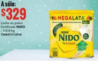 Leche en polvo fortificada NIDO - 1/2.8 kg 7506475112918