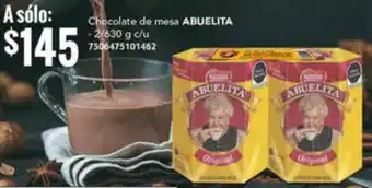 Chocolate de mesa ABUELITA - 2/630 g c/u 7506475101462