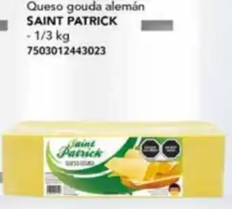 City Club Queso gouda alemán SAINT PATRICK 1/3kg oferta