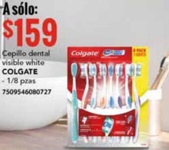 City Club Cepillo dental visible white COLGATE 1/8PZAS oferta