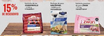 Salchicha de res JOHNSONVILLE - 1/793 g 77782003611