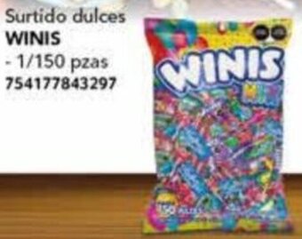 City Club Surtido dulces WINIS - 1/150 pzas oferta