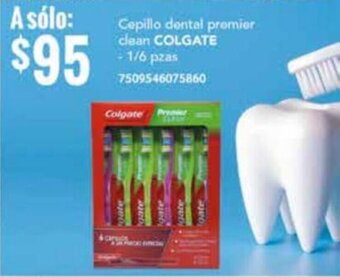 Cepillo dental premier clean COLGATE -1/6 pzas 7509546075860