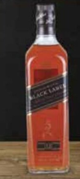Whisky Black label JOHNNIE WALKER -1/750 ml 5000267024004