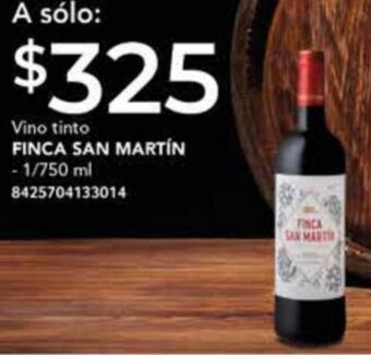 City Club Vino tinto FINCA SAN MARTÍN - 1/750 ml 8425704133014 oferta