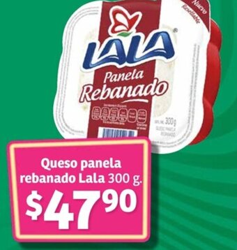 Soriana Híper Queso panela rebanado Lala 300 g. oferta