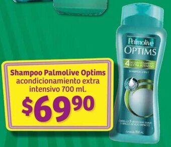 Soriana Híper Shampoo Palmolive Optims acondicionamiento extra intensivo 700 ml. oferta
