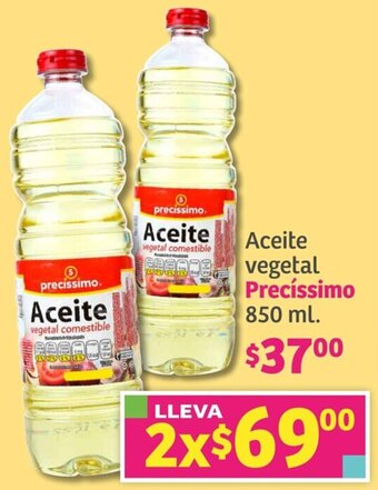 Soriana Híper Aceite vegetal Precíssimo 850ml oferta