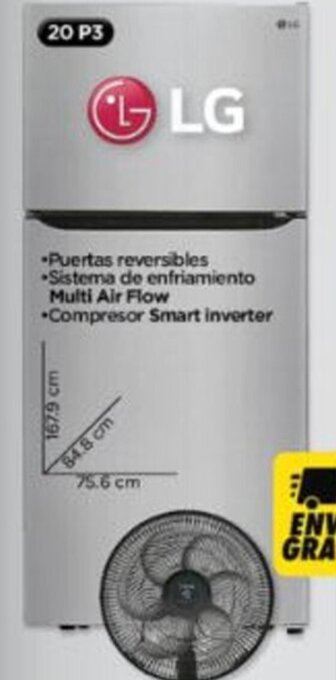 Chedraui LG Refrigerador Mod. LT57BPSX oferta