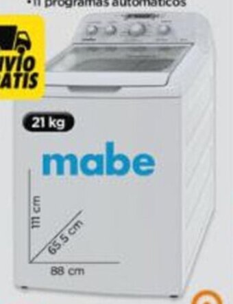 Chedraui mabe Lavadora Mod. LMA71214VBABO oferta