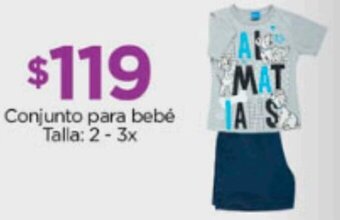 Chedraui Conjunto para bebé Talla: 2-3x oferta