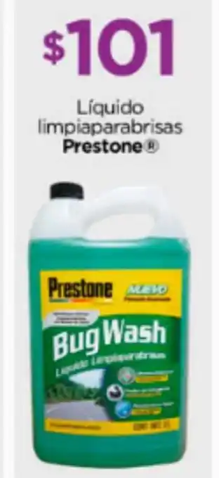 Chedraui Líquido limpiaparabrisas Prestone Ⓡ oferta