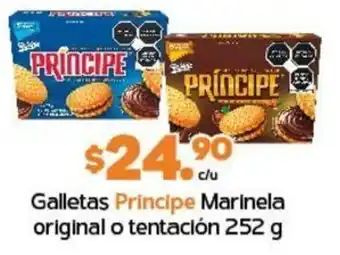 Arteli Galletas Principe Marinela original o tentación 252 g oferta