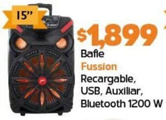 Arteli Bafle Fussion Recargable, USB, Auxiliar, Bluetooth 1200 W oferta