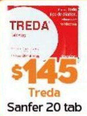 Arteli Treda Sanfer 20 tab oferta