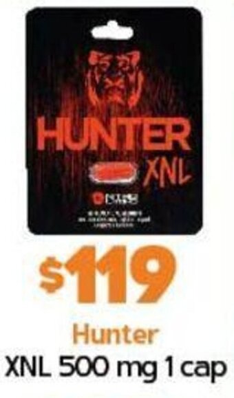Hunter XNL 500 mg 1 cap