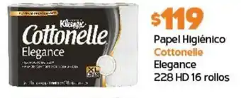 Arteli Papel Higiénico Cottonelle Elegance 228 HD 16 rollos oferta