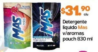 Arteli Detergente líquido Mas v/aromas pouch 830 ml oferta