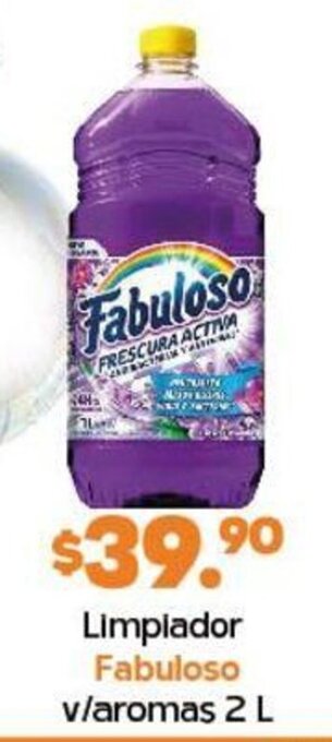 Arteli Limpiador Fabuloso v/aromas 2 L oferta