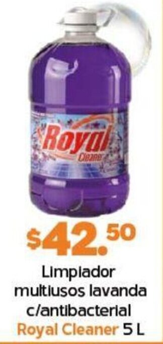 Arteli Limpiador multiusos lavanda c/antibacterial Royal Cleaner 5 L oferta