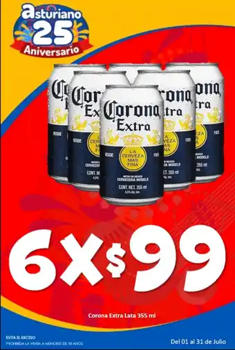 Corona Extra Lata 6x355 ml