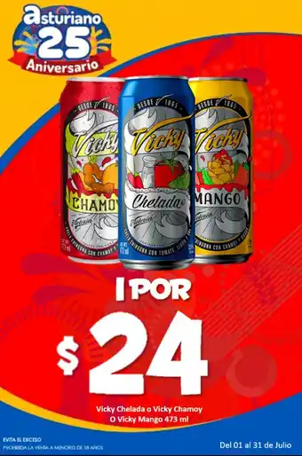 Vicky Chelada o Vicky Chamoy O Vicky Mango 473 ml