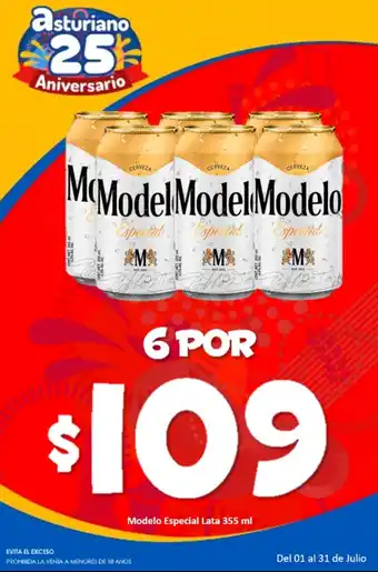 Modelo Especial Lata 6x355 ml