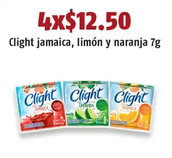 Clight jamaica, limón y naranja 7g x 4
