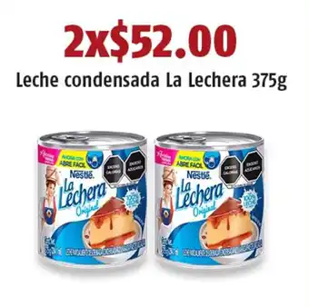 Leche condensada La Lechera 375g x 2