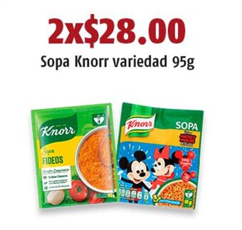 Sopa Knorr variedad 95g x 2