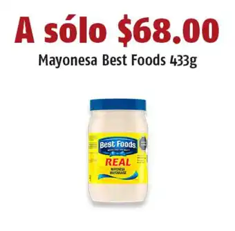 OXXO Mayonesa Best Foods 433g oferta