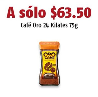 OXXO Café Oro 24 Kilates 75g oferta