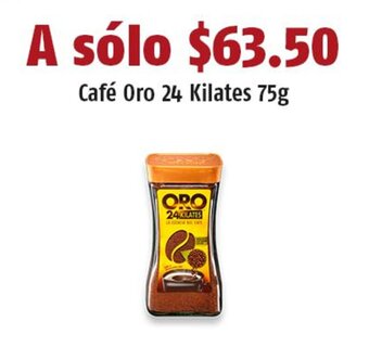 Café Oro 24 Kilates 75g