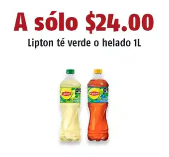 OXXO Lipton té verde o helado 1L oferta