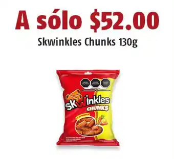 OXXO Skwinkles Chunks 130g oferta