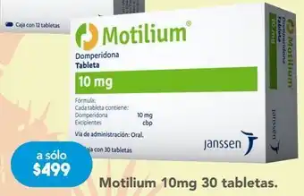 Farmacia San Pablo Motilium tab 10mg caj c/30 oferta