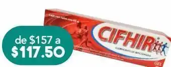 Farmacia San Pablo Cifhir gel 5% tub c/60 gr oferta