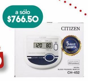 Farmacia San Pablo Citizen bauma ch 452/90 p/brazo caj c/1 oferta