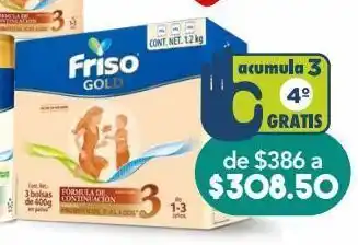 Friso gold formula lactea et 3 c/3pzs