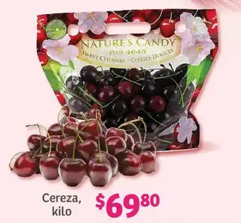 Soriana Híper Cereza, kilo oferta
